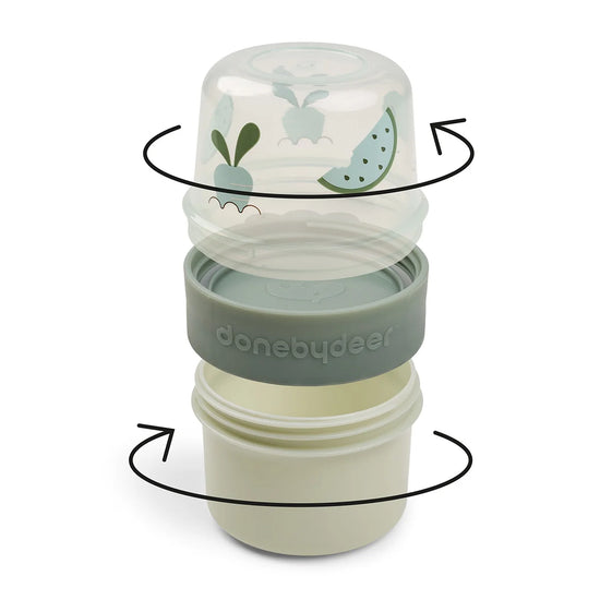 To go 2-way snack container S Birdee