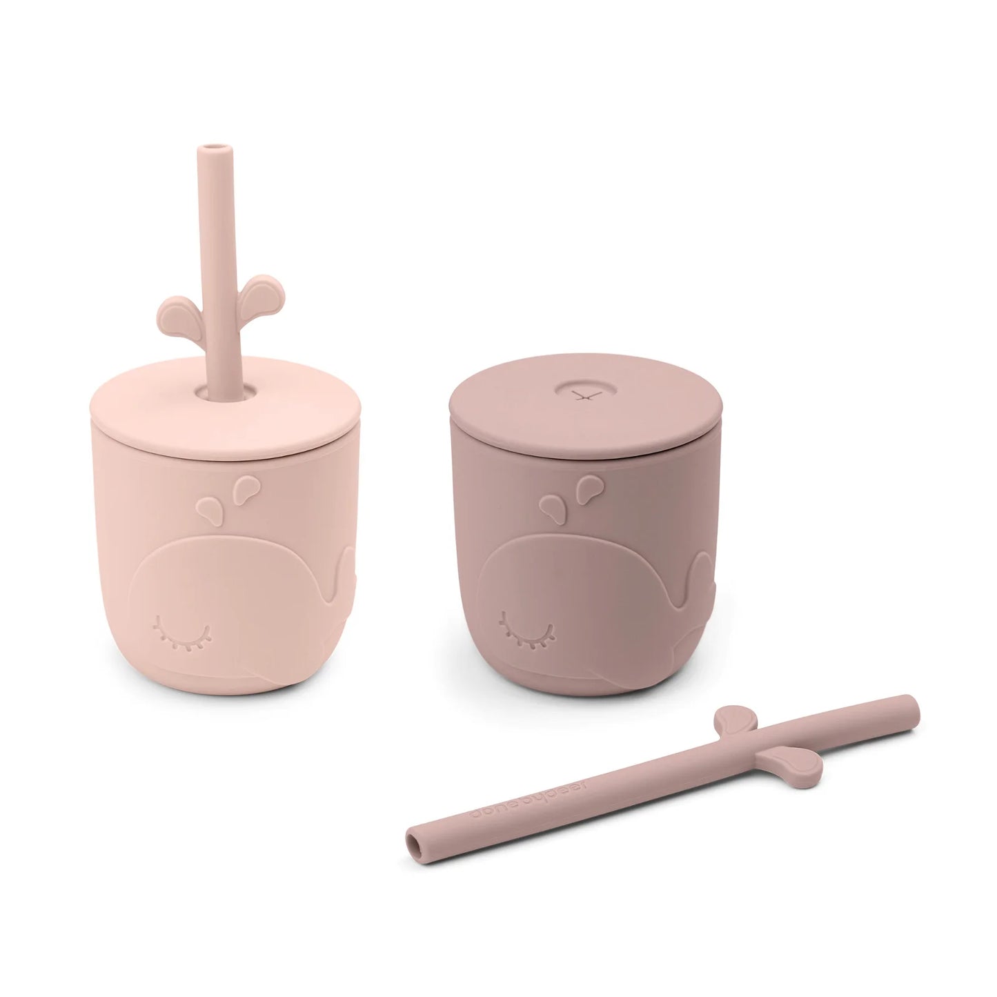 Peekaboo straw cup 2-pack Wally