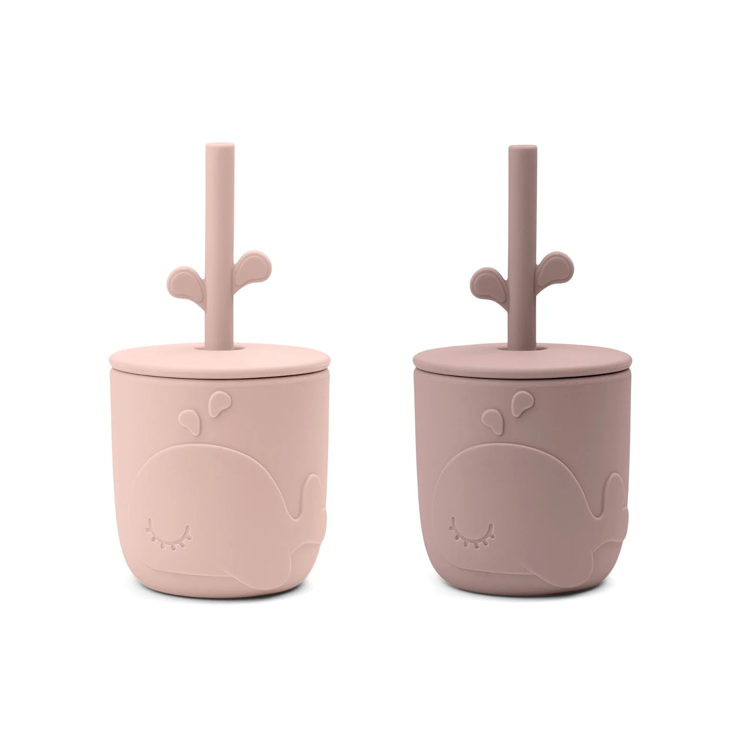 Peekaboo straw cup 2-pack Wally